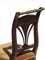 19th Century Empire Marquetry and Bronze Side Chair, Italy 7