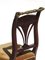 19th Century Empire Marquetry and Bronze Side Chair, Italy, Image 7