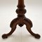 Antique Victorian Mahogany Wine Table 3