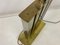 Large Brass and Chrome Table Lamp, 1970s, Image 3
