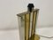 Large Brass and Chrome Table Lamp, 1970s, Image 4