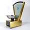Mid-Century Modern Kitchen Scale in Gold and Chrome from Olland De Bilt, the Netherlands, Image 2