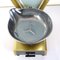 Mid-Century Modern Kitchen Scale in Gold and Chrome from Olland De Bilt, the Netherlands, Image 12