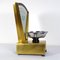 Mid-Century Modern Kitchen Scale in Gold and Chrome from Olland De Bilt, the Netherlands 7