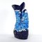 Mid-Century Modern Tall Blue Ceramic Vase from Vallauris, France, Image 3