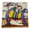 Polychrom Keramikfliese von Gio Ponti für Richard Ginori 1