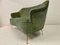 Italienisches Mid-Century 2-Sitzer Sofa in grünem Samt, 1950er 5