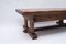 Large French Rustic Coffee Table in Solid Oak, 1960s 9