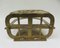 Brutalist Style Brass Magazine Rack with Floral Elements, 1970s, Image 11