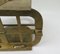 Brutalist Style Brass Magazine Rack with Floral Elements, 1970s 22