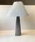Lampe de Bureau en Céramique à Rayures par Svend Aage Holm Sorensen pour Søholm, 1960s 5
