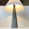 Striped Ceramic Table Lamp by Svend Aage Holm Sorensen for Søholm, 1960s 2