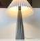 Striped Ceramic Table Lamp by Svend Aage Holm Sorensen for Søholm, 1960s, Image 2