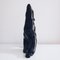 Grande Figurine Ours Polaire Noir Art Déco avec Teinte Pétrole par Desbarbieux, 1920s 14