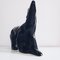 Large Art Deco Black Polar Bear Figurine with Petrol Hue by Desbarbieux, 1920s 8