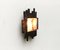 Vintage Italian Brutalist Wrought Iron Wall Lamp Sconce by Albano Poli for Poliarte, Set of 2 10