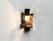 Brutalistische Vintage Wandlampe aus Schmiedeeisen von Albano Poli für Poliarte, 4er Set 15
