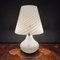 Large Swirl Murano Glass Mushroom Table Lamp from Vetri Murano, Italy, 1970s, Image 2