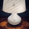 Large Swirl Murano Glass Mushroom Table Lamp from Vetri Murano, Italy, 1970s 9