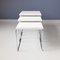 White Nesting Tables from Brabantia, 1960s, Set of 3, Image 6