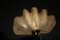 Muschelförmige Wandleuchten aus goldenem Muranoglas von Barovier & Toso für Mazzega, 2er Set 17