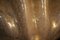 Applique in vetro di Murano dorato di Barovier & Toso per Mazzega, set di 2, Immagine 2