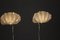 Muschelförmige Wandleuchten aus goldenem Muranoglas von Barovier & Toso für Mazzega, 2er Set 18