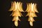 Long Golden Murano Glass Sconces in Palm Tree Shape from Barovier & Toso, Set of 2, Image 7