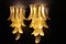 Long Golden Murano Glass Sconces in Palm Tree Shape from Barovier & Toso, Set of 2 14