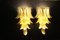 Long Golden Murano Glass Sconces in Palm Tree Shape from Barovier & Toso, Set of 2, Image 15