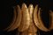 Long Golden Murano Glass Sconces in Palm Tree Shape from Barovier & Toso, Set of 2 12