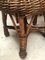 Table and 2 Wicker Stools 1960s, Set of 3, Image 9
