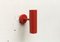 Mid-Century Minimalist Red Wall Lamp, Set of 2, Image 3