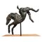 Jump Contemporary Bronze Horse, Image 1