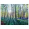 Morning Bluebells, Contemporary Landscape Painting, Image 1