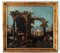 Kopie von Capriccio mit Ruinen von Canaletto, Öl auf Leinwand, 2018 1