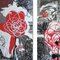 Red Rose, Red Rose, trapunta contemporanea, Immagine 2