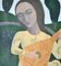 Rhythm of Summer, Contemporary Figurative Mixed Media Painting, 2000, Image 1
