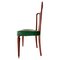Dining Chairs attributed to Guglielmo Ulrich, Italy, 1940s, Set of 8 8