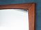 Danish Mirror with Frame in Teak, 1960s 3