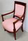 Consulate Period Mahogany Armchairs, Early 19th Century, Set of 2, Image 6