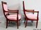 Consulate Period Mahogany Armchairs, Early 19th Century, Set of 2, Image 24