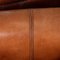 20th Century Dutch Sheepskin Leather Club Chairs, Set of 2 14