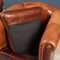 Club chair in pelle di pecora, XX secolo, set di 2, Immagine 4