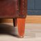 20th Century Dutch Sheepskin Leather Club Chairs, Set of 2 21