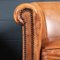 Club chair in pelle di pecora, XX secolo, set di 2, Immagine 10