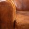 20th Century Dutch Sheepskin Leather Club Chairs, Set of 2 10