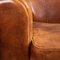 20th Century Dutch Sheepskin Leather Club Chairs, Set of 2, Image 10