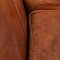 20th Century Dutch Sheepskin Leather Club Chairs, Set of 2 28