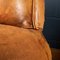 20th Century Dutch Sheepskin Leather Club Chairs, Set of 2 27